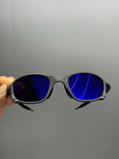 Oakley X-Metal Juliet 2.0 Sunglasses Blue Lenses/Grey Frames New