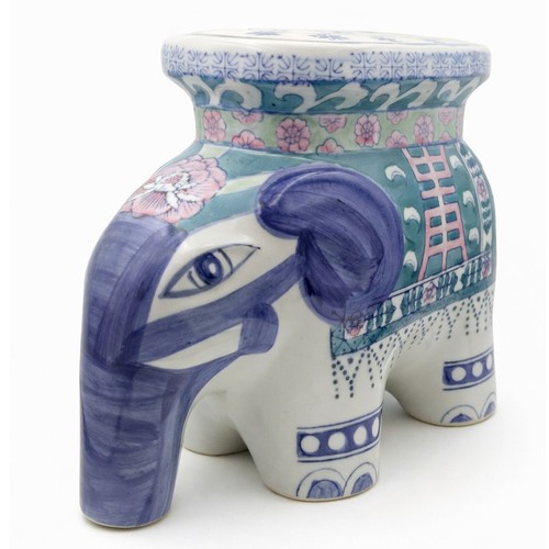 Vintage chinoiserie elephant - vintage,
