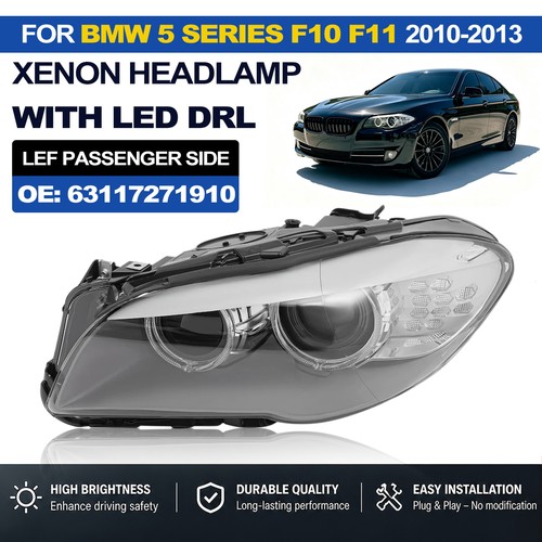 Headlight passenger left side - headlight,