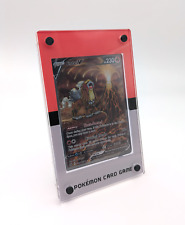 Pokemon Card Case / Holder + Stand + Display Case Frame For Single Pokemon Card