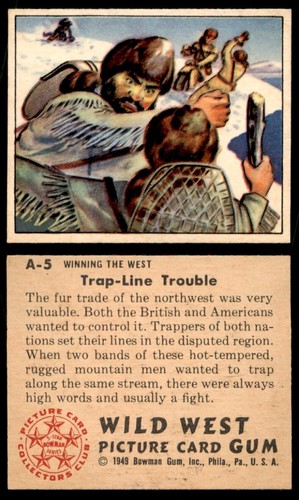 1949 bowman wild west 5 - 1949,