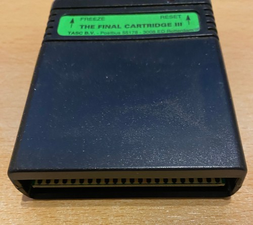 Commodore final cartridge - final, iii+