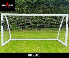 BLAST Football Goal | Size - 8ft x 4ft | Kids Garden Goal | Weatherproof | PVC