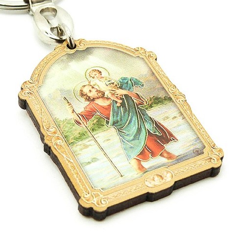 Keyring christopher - of, st
