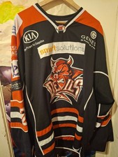 Gameworn Cardiff Devils Jersey