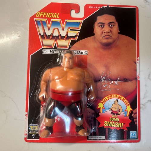 Wwf hasbro yokozuna action - hasbro,