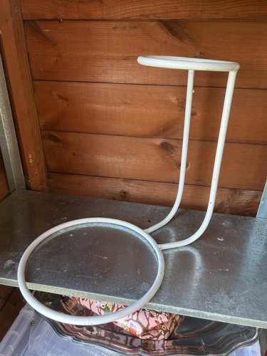 White metal tier wedding - white,