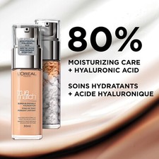 L'Oreal Paris True Match Liquid Foundation Available in 40 shade SPF 17 NEW