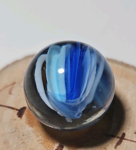 Old glass marble - old,