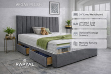 LUXURY PLUSH DIVAN BED SET +