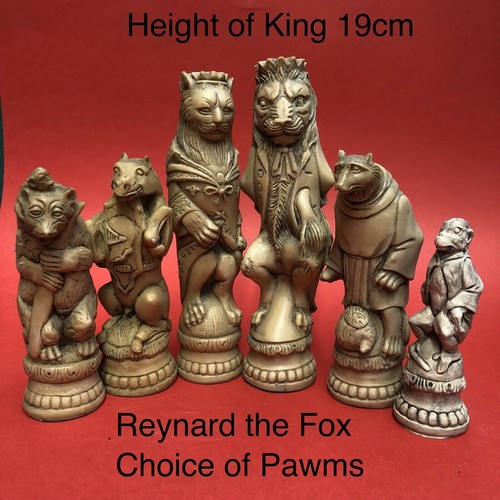 Latex chess set moulds - set,