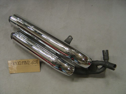 Right exhaust muffler honda - exhaust,