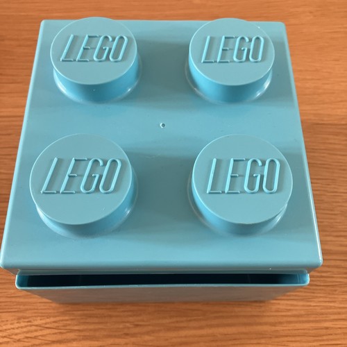Blue lego storage box small - blue,