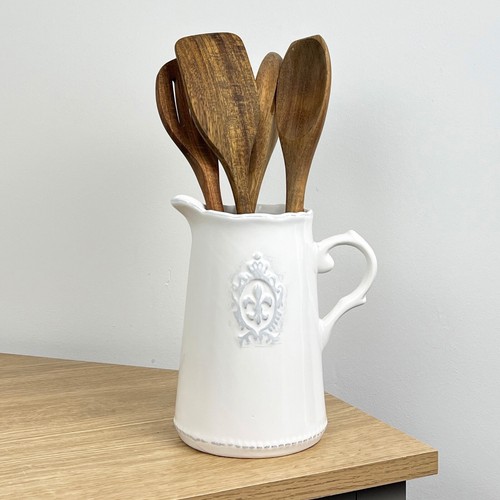 Utensil holder ceramic pot - utensil,