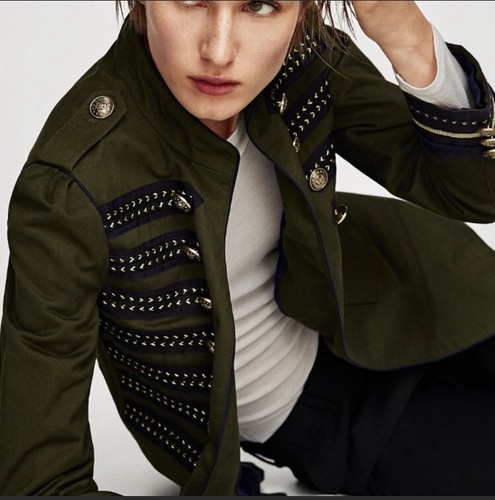 Zara military jacket - military,