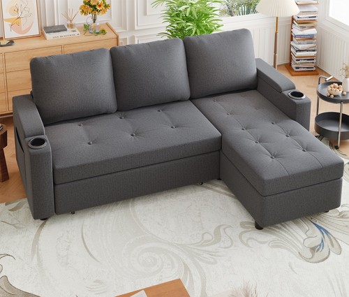 Shaped corner sofa bed 3 - corner,
