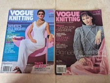 2 x Vogue Knitting Magazines