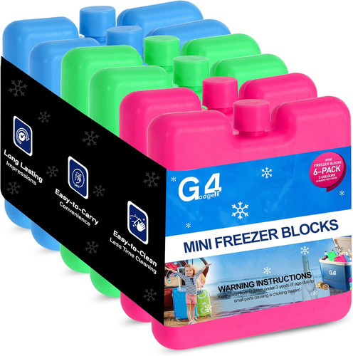 Freezer blocks ice - brick, pack