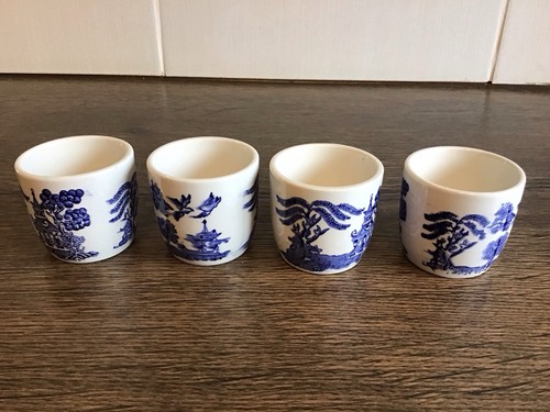 Blue willow set ceramic - 4,