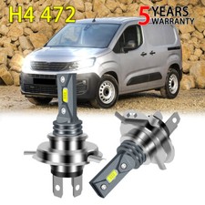 For Peugeot Partner Led White