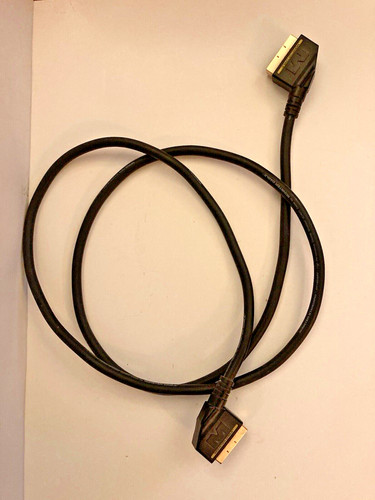 Scart lead black 2 - scart, black.