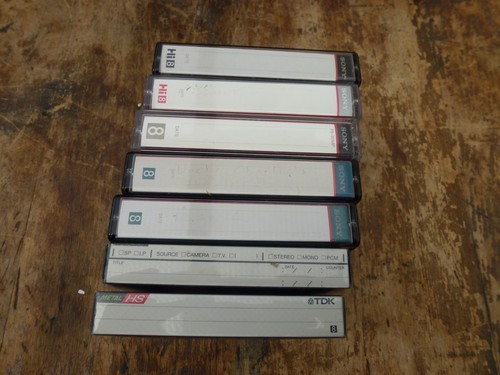 Video tapes x7 - 8,