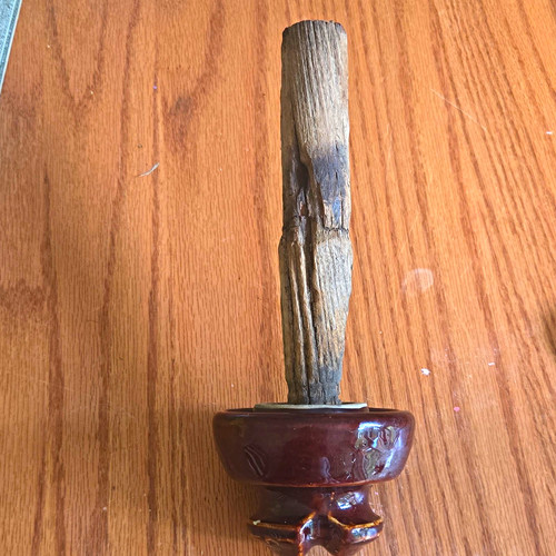 Vintage brown porcelain