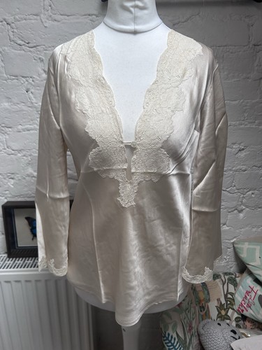 Frette silk top size - size, xs