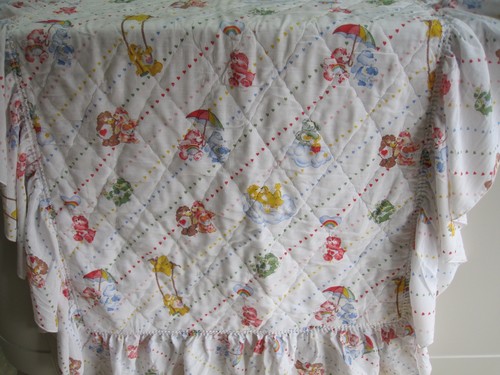 Care bears cot cover quilted - cot,