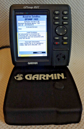 Garmin gpsmap 182c marine - garmin,