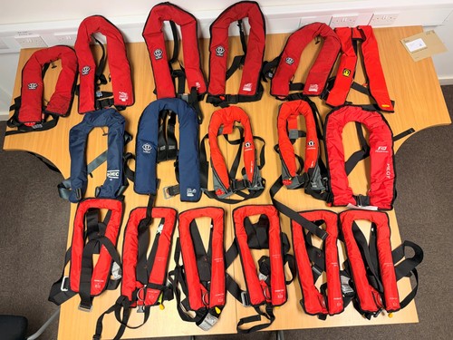 Inflatable life jackets - life,