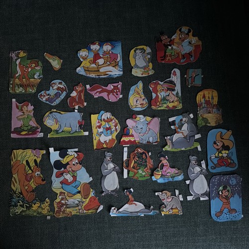 Vintage 1950s 60s paper scraps - vintage,