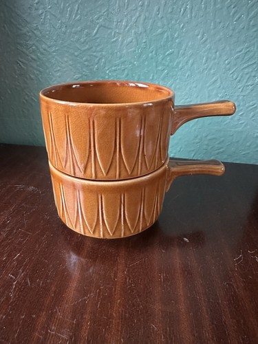 Pair vintage ceramic - vintage, one