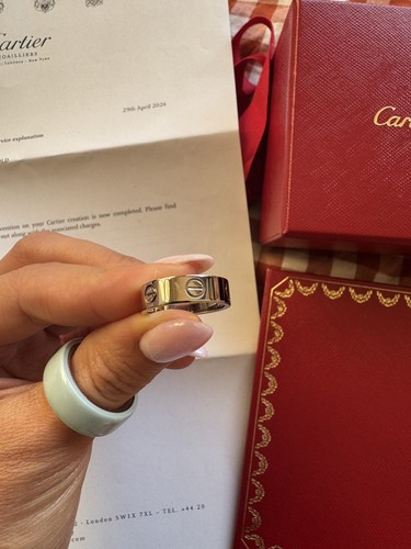 Cartier love ring classic