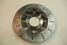 TRIUMPH T140 TR7 T150 T160 DRILLED BRAKE DISC UK MANUFACTURE NO DISTORTION