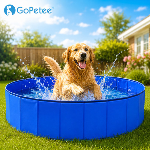 Portable pet swimming - swimming, pvc