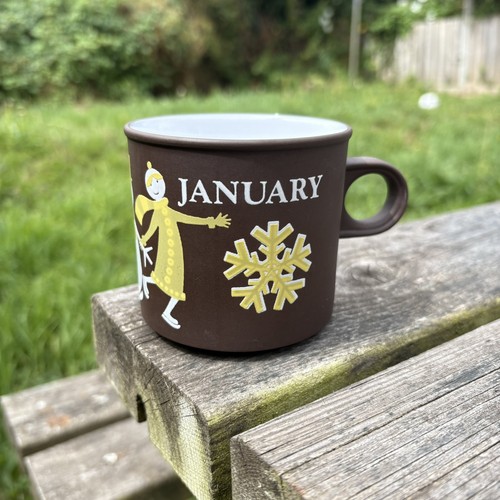 Vintage hornsea january month - vintage,