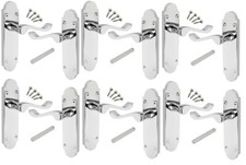 Door handles Chrome polished