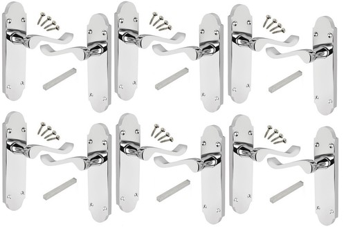 Door handles chrome - door,
