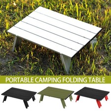 Camping Aluminum Folding Beach Table with Solid Construction High for Easy
