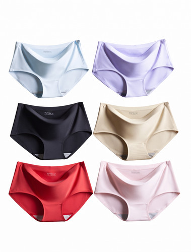 Women seamless panties mid - women,