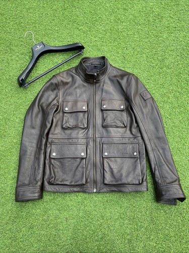 Belstaff brad leather jacket - belstaff,