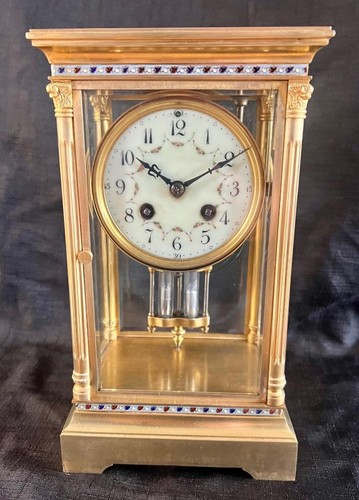 Antique french clock - , four
