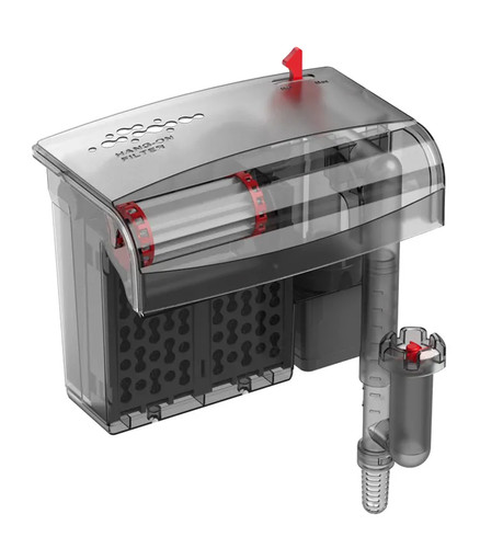 Quiet hob aquarium filter - quiet,