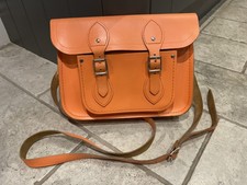 The Cambridge Satchel Company orange Satchel crossbody bag