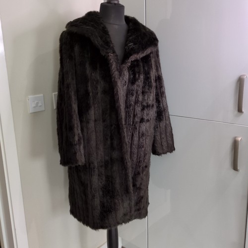 Vintage faux fur - 12/14,