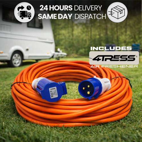 10m caravan power socket - 10m,
