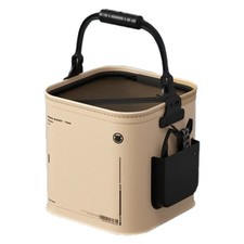 Folding Fishing Bucket with Rope Outdoor Hand Carry Fish Bucket Water Container