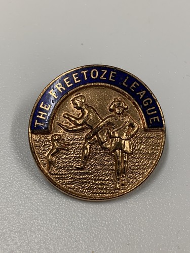 Vintage enamel pin - pin, badge