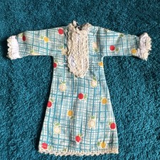 🩶 Faerie Glen 🩶 1970s Vintage Print Doll Dress  Fits Sindy  dolls etc